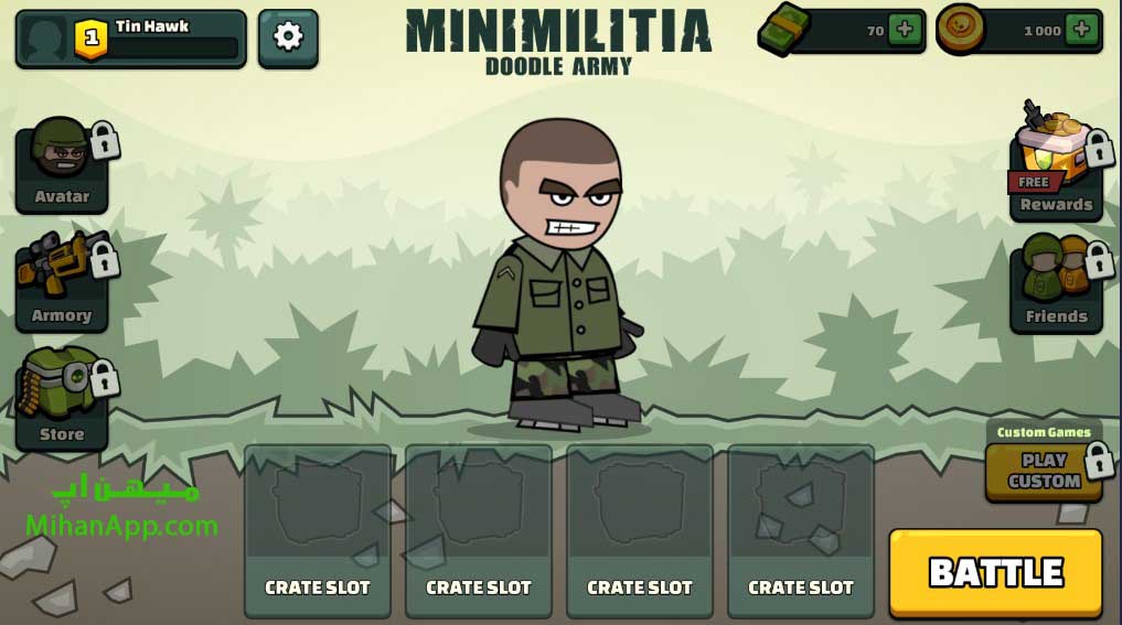 مینی میلیتیا Mini Militia 