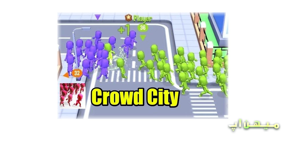 دانلود بازی Crowd City مود