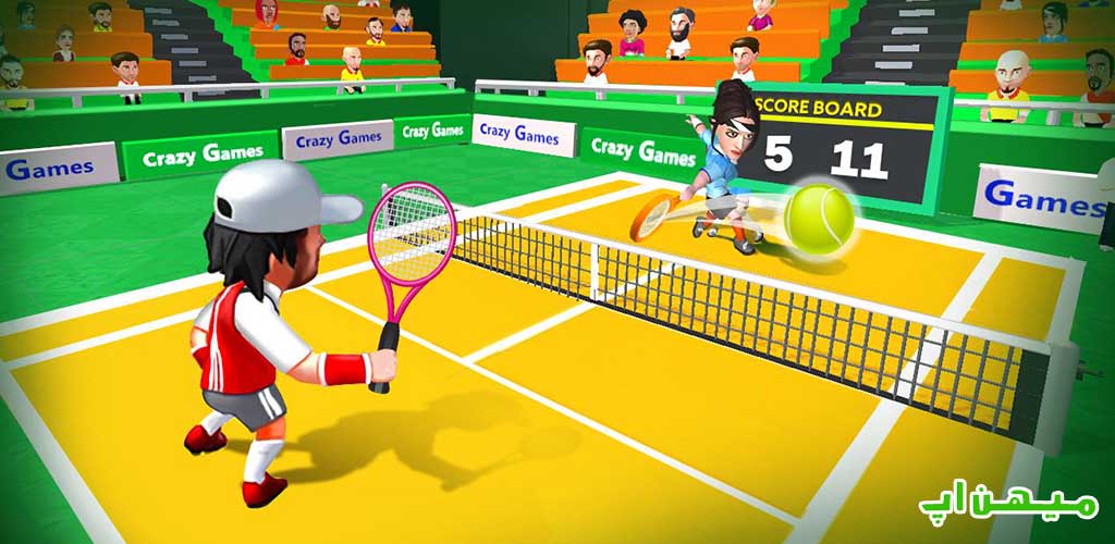 دانلود بازی mini Tennis 1.4.1 مینی تنیس
