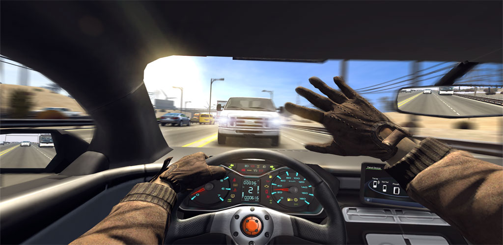 دانلود بازی traffic tour car racer game مود شده