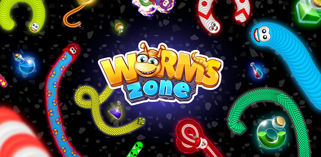 Worms Zone .io دانلود بازی