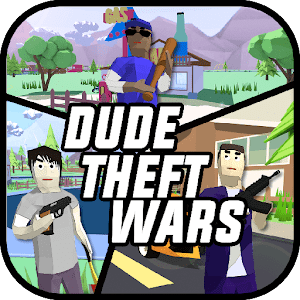 دانلود Dude Theft Wars 0.9.0.9c2 بازی شهر بروبکس اندروید + مود